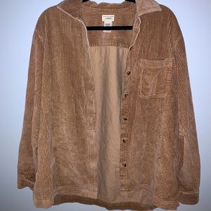 Vintage Brown Button Down